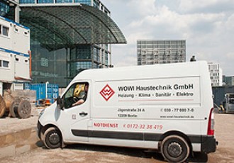 Referenzen Anlagenbau, WOWI Haustechnik Berlin